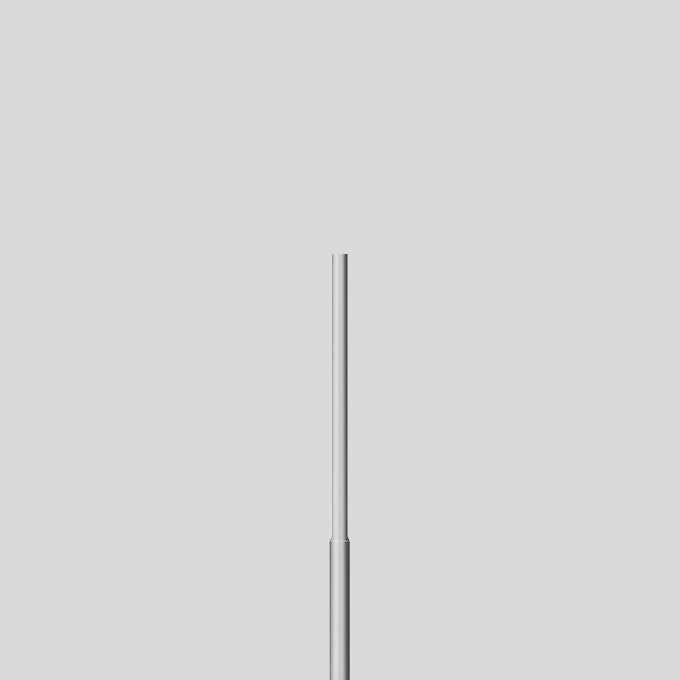 BEGA Lichtmast 4m zylindr abgesetzt ST 71201 76mm vz