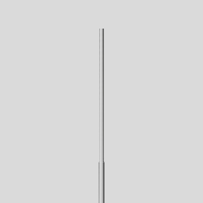 BEGA Lichtmast 6m zylindr abgesetzt ST 71205 76mm vz
