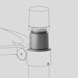 BEGA Aufsatzstück Alu Zubehör 71220A