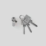 BEGA Schlüsselzylinder si ST L17mm B33mm 71241 H40mm