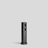BEGA Steckdosensäule Metall graphit 2dos 71255 500x155x135mm IP44