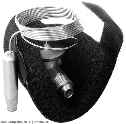 Isoliertasche für Expansionsventile