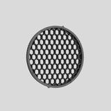 BEGA Leuchtenraster sw mt Kst 58x58x6mm 71379