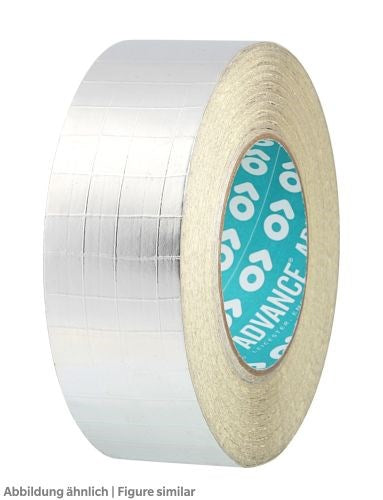 Alu-Klebeband Rolle 50mm x 50m, silber netzverstärkt