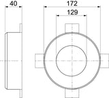 BETTERMANN Kastenschott 125mm 40mm PYROCOMB TCX-125 Zub.erf