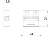 BETTERMANN Klemmleiste 10qmm 57A 1p gr TK 10 Keramik 12,5mm Schraub