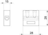 BETTERMANN Klemmleiste 16qmm 76A 1p 15mm TK 16 Keramik gr Schraub