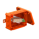 BETTERMANN Abzweigdose Klemme IP66 6qmm T100ED 06-2A 136x102x57mm rechteck Kst