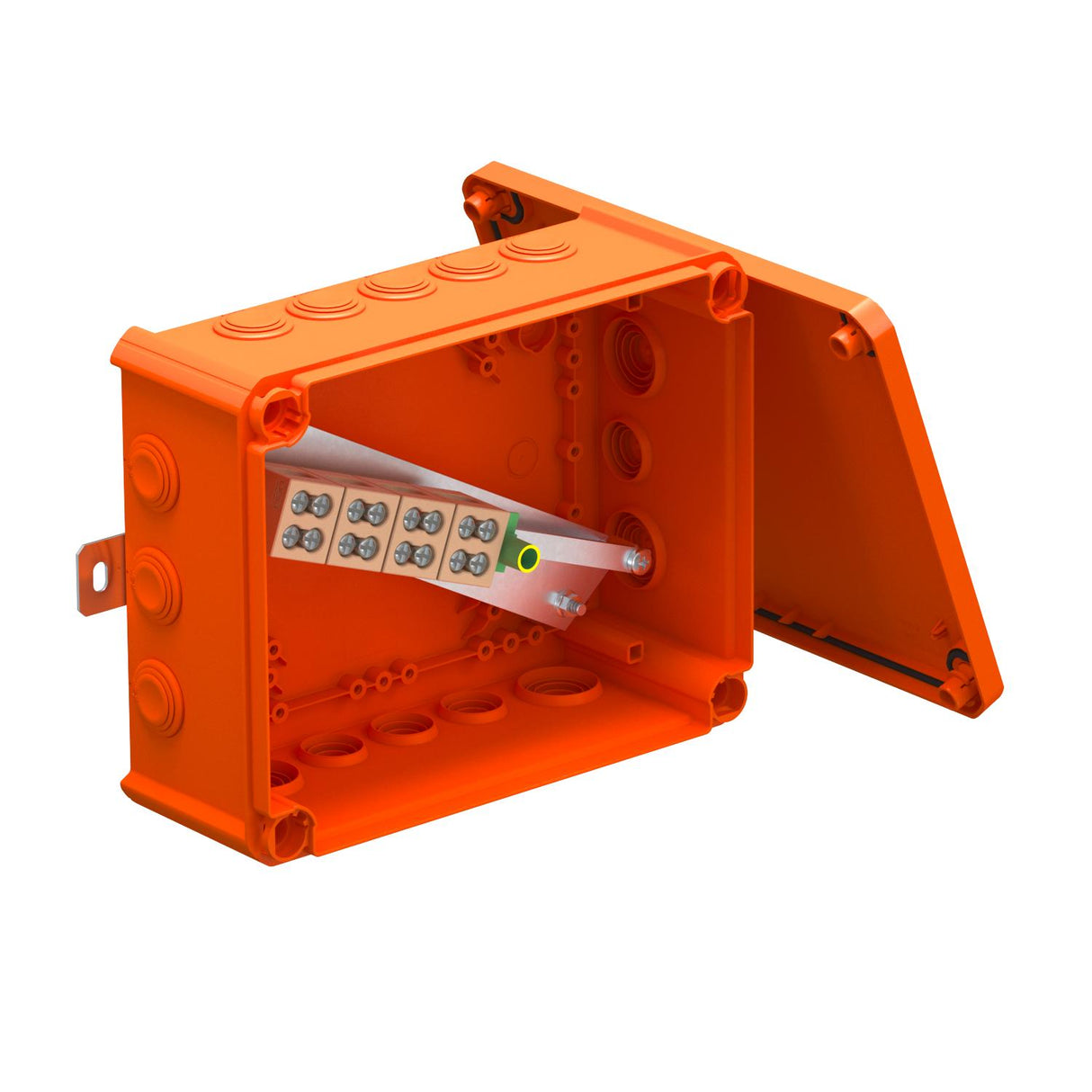 BETTERMANN Abzweigdose Klemme IP66 16qmm T250ED 16-2A 225x173x86mm rechteck Kst