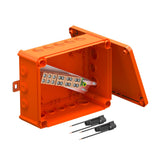BETTERMANN Abzweigdose Klemme IP66 16qmm T250ED 16A2F 225x173x86mm rechteck Kst