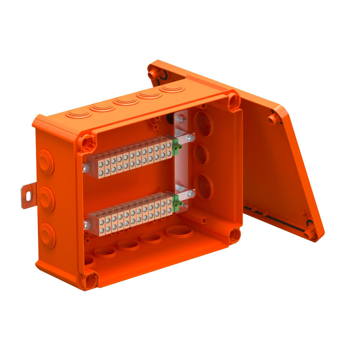 BETTERMANN Abzweigdose Klemme IP66 4qmm T250ED 4x24AD 225x173x86mm rechteck Kst