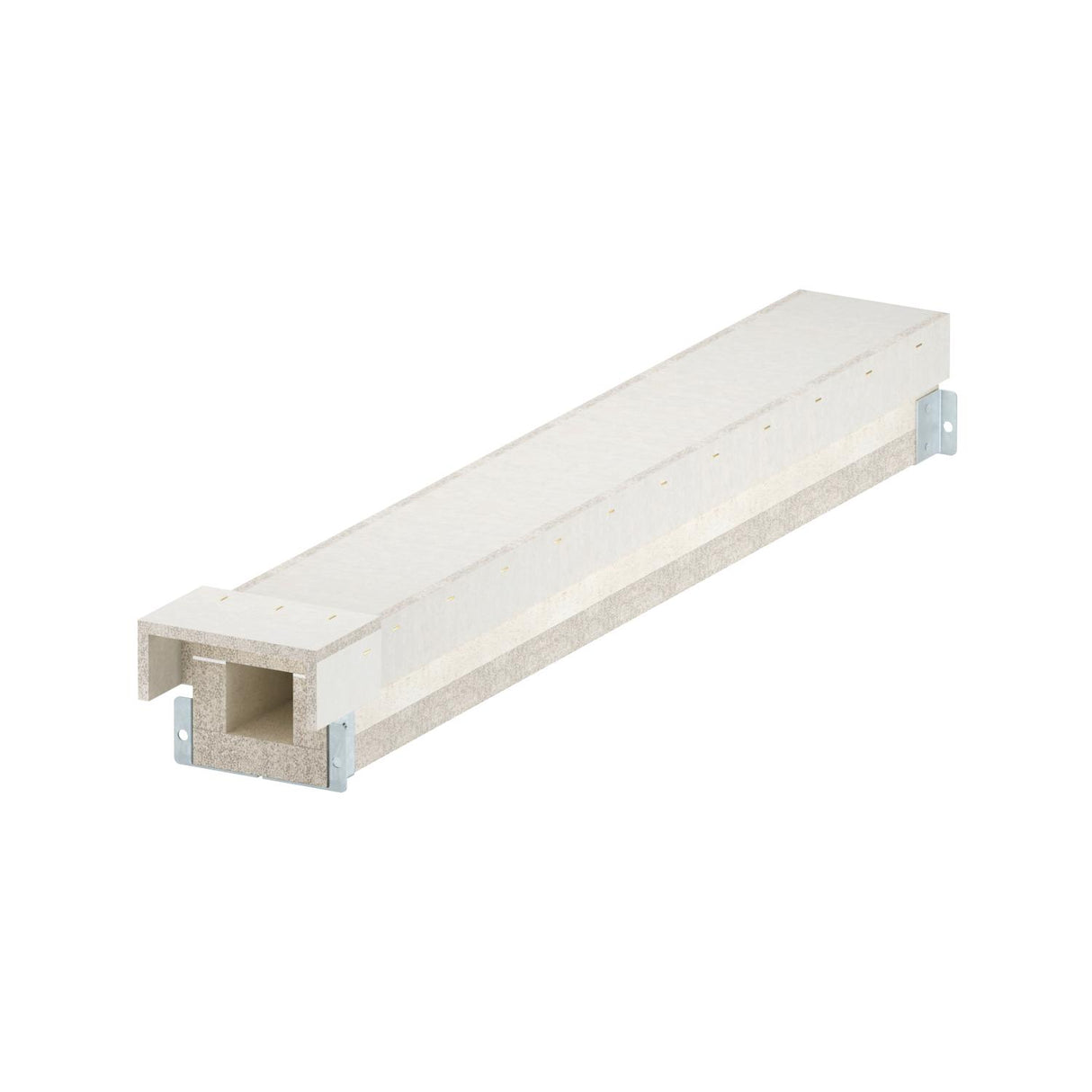 BETTERMANN Brandschutzkanal I90 E30 lose BSKH 090506 unbeh 140x110mm L1000mm