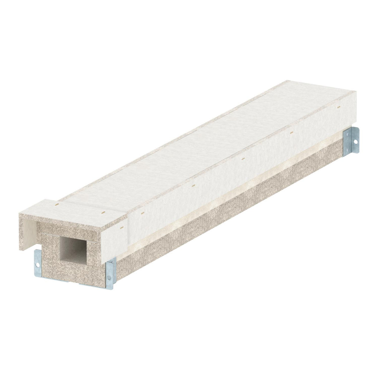 BETTERMANN Brandschutzkanal I90 E30 lose BSKH09-K0506 unbeh 188x140mm L1000mm
