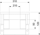 BETTERMANN Brandschutzkanal I90 E30 lose BSKH 090521 unbeh 290x110mm L1000mm