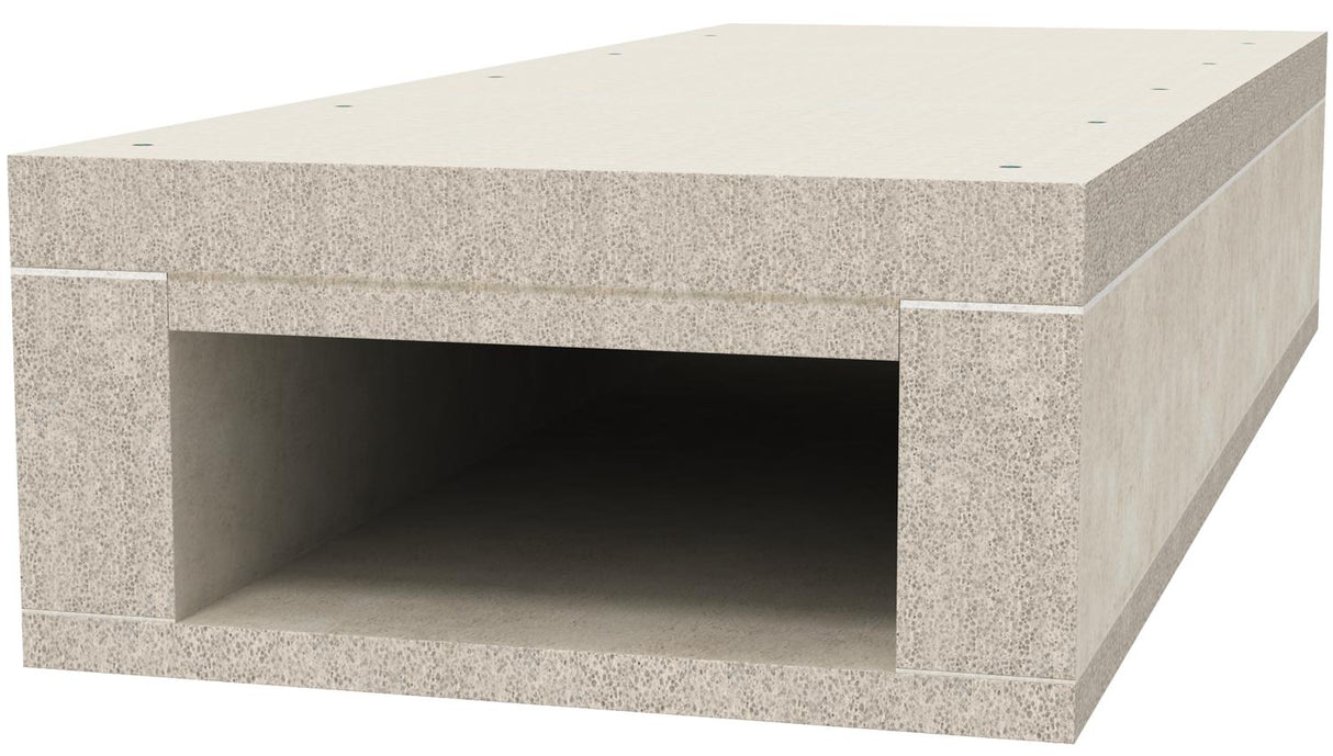 BETTERMANN Brandschutzkanal I120 E90 BSK 121026 380x185mm L1000mm schraub