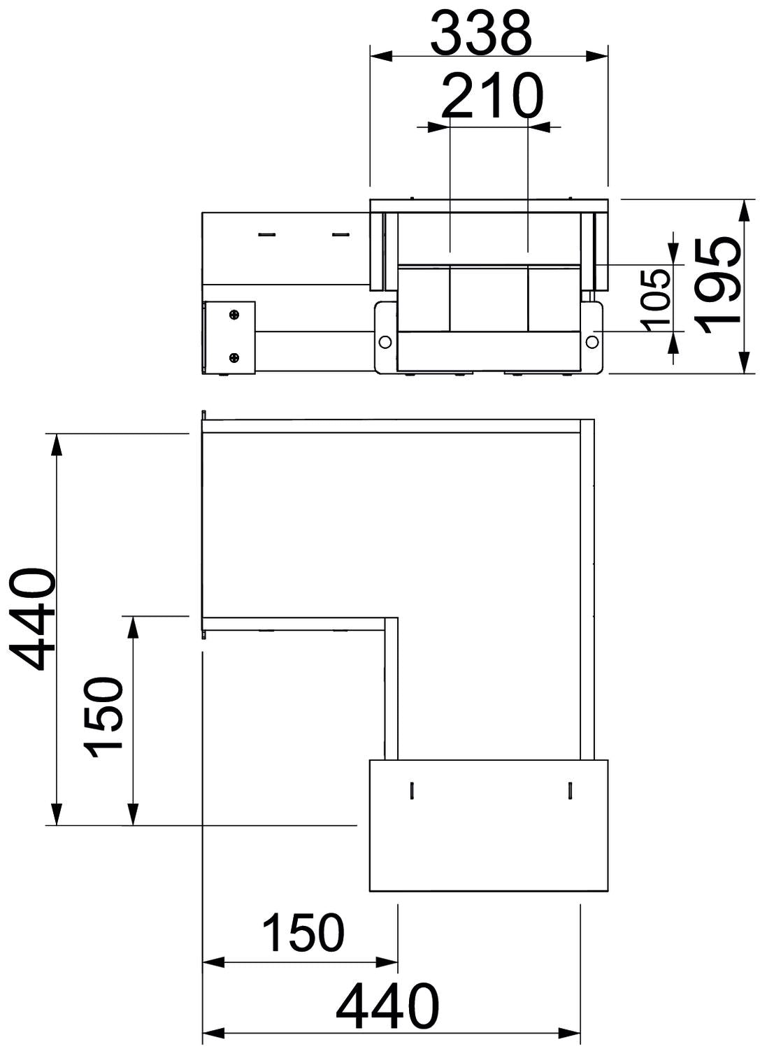 BETTERMANN Zubehör BS-K Bogen BSKH09-B1021