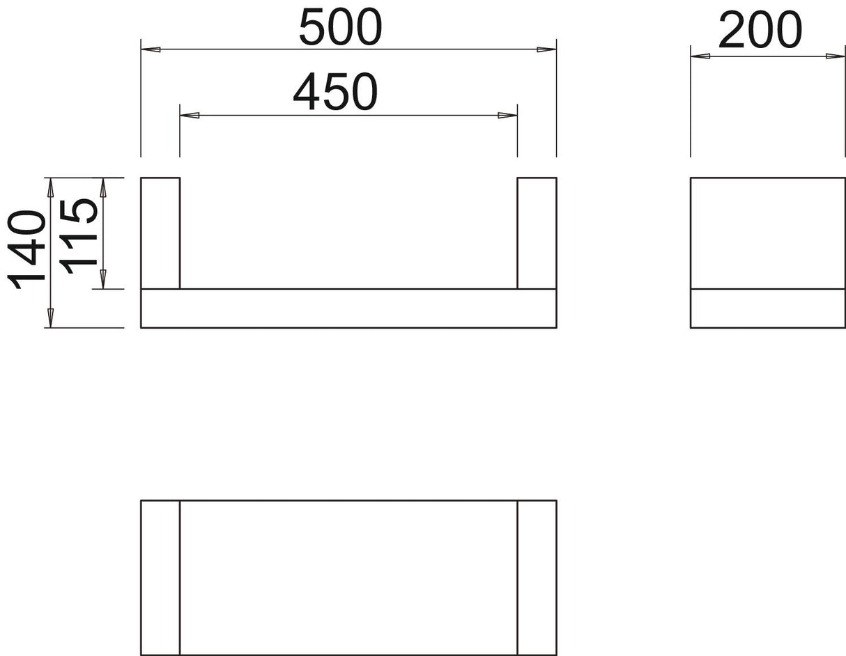 BETTERMANN Zugentlastung 500x200mm 25mm ZSE90-45-11 L