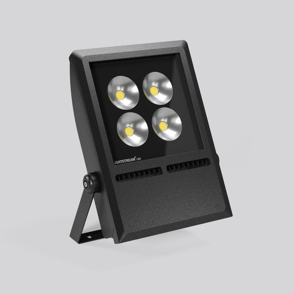 RZB LED-Wandstrahler 210W Konv 4LEDs ws LIGHTSTREAM maxi 721718.1131.1 anth mt