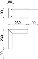 BETTERMANN Inneneck LF-K ST 100x80mm hfr PLM IC 0810 FS UT/OT vz