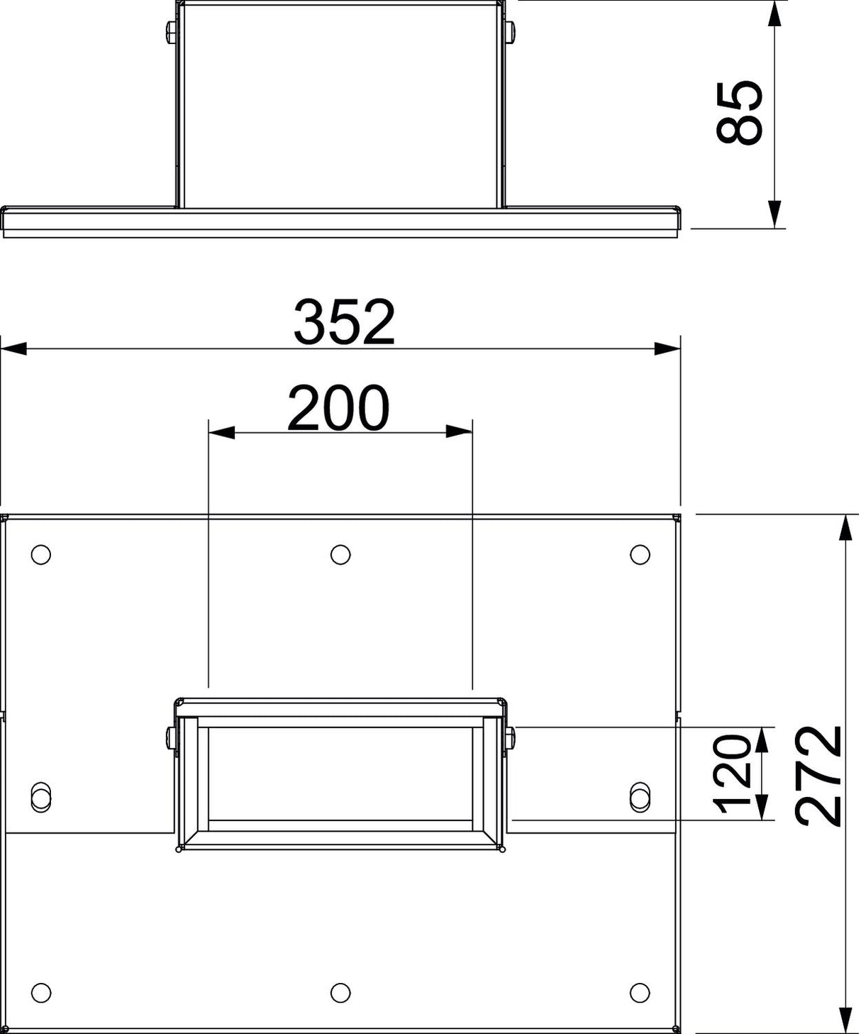 BETTERMANN Zubehör BS-K PLM WC 1220 FS Wandanschlusskragen
