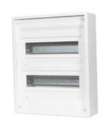 F-TRONIC Kleinverteiler AP 2x14TE Kst VISION24+4 IP30 305x375x99mm