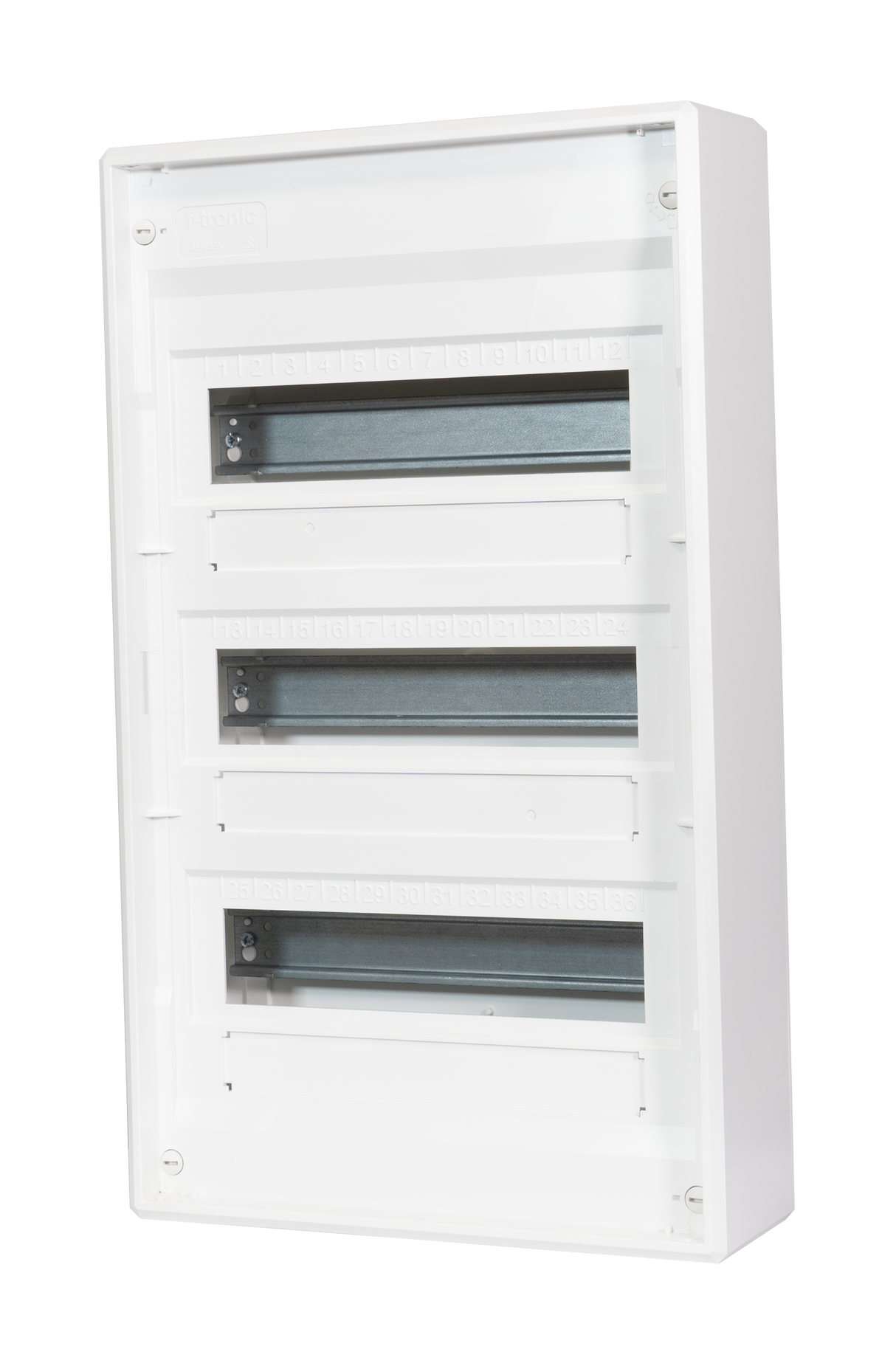 F-TRONIC Kleinverteiler AP 3x14TE Kst VISION36+6 IP30 305x515x99mm