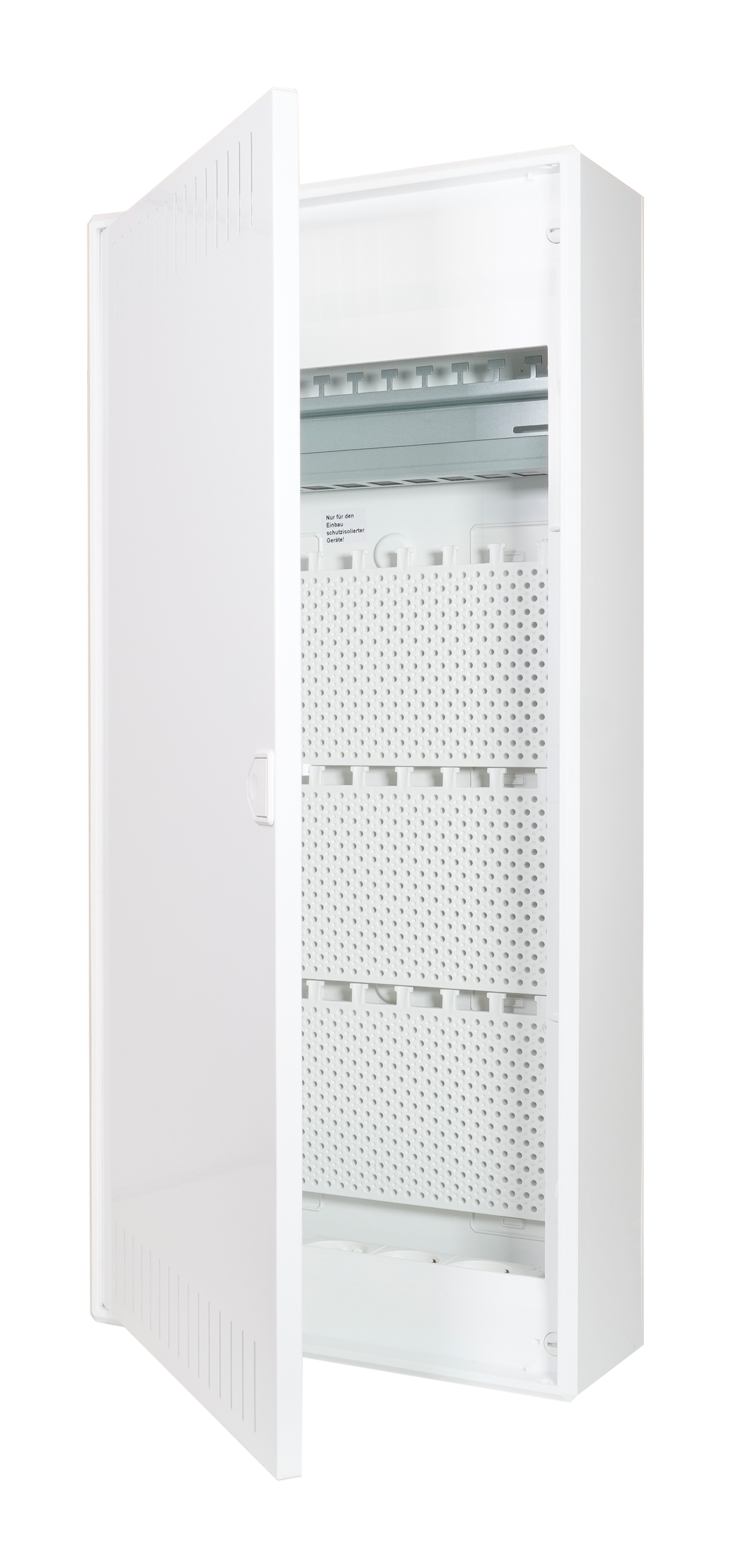 F-TRONIC Multimediaverteiler AP 4x12TE VISION48K Kst IP30 305x640x99mm