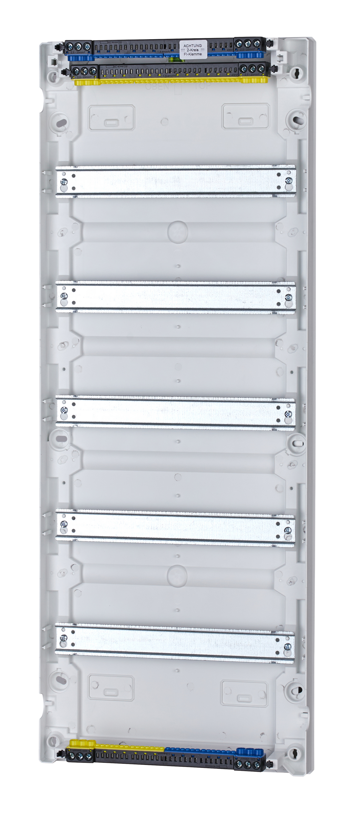 F-TRONIC Kleinverteiler AP 5x14TE Kst VISION60+10 IP30 305x795x99mm