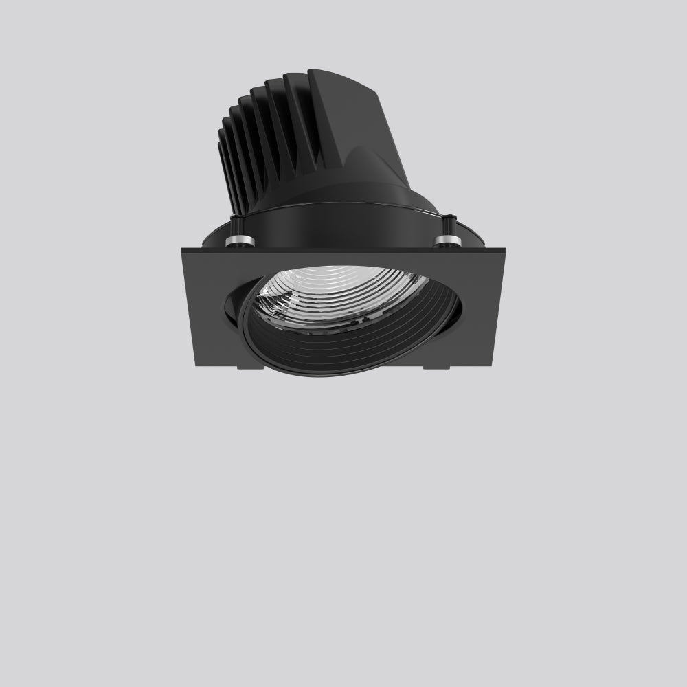RZB LED-Einbaustrahler 25W Konv 1LED sw MAGCARDO 722190.003 3000K ws 2850lm sw