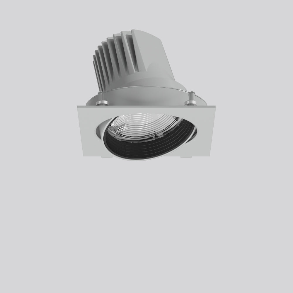 RZB LED-Einbaustrahler 25W Konv 1LED si MAGCARDO 722190.004 3000K ws 2850lm si