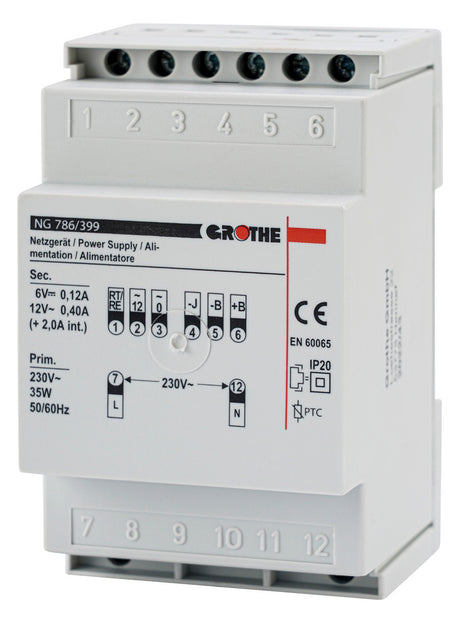 URMET Lade-Netzteil Türstat 12V AC IP20 NG 786/399 Mehrdr 99Tln