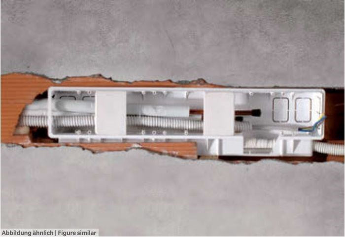 Unterputz Installationskasten PB300 für Klimageräte,