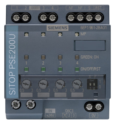 SIEMENS Stromwächter 0,5-3A max.Ansp=5s 6EP1961-2BA31