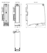 SIEMENS SPS-Digitales E/A-Modul 16Ausg 6ES7522-1BH01-0AB0 0,5A DC 20,4-28,8V
