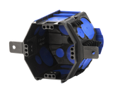 F-TRONIC Gerätedose UP luftd 82x69mm Kst achteckig UI10T