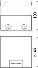 BETTERMANN Geräteeinsatz Ms quadrat edst UDHOME2 GM