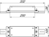 BETTERMANN Befestigungsbügel UF-K ST IBVE 25038 250x38mm Bügel m.Potausgl