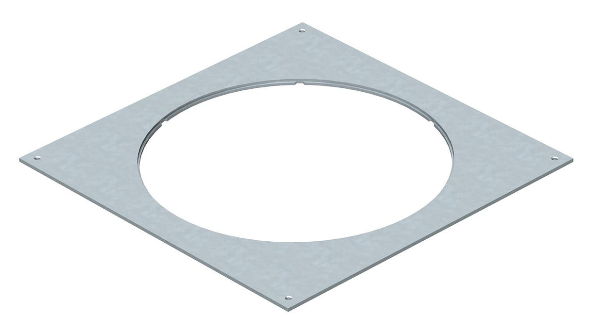 BETTERMANN Montagedeckel ST rnd trocken DUG 350-3 R7 383x383mm 4mm