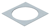BETTERMANN Montagedeckel ST rnd trocken DUG 350-3 R7 383x383mm 4mm