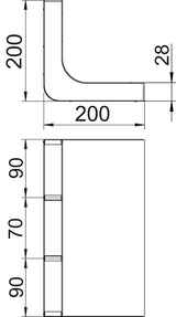 BETTERMANN Vertikalkrümmer ST 3zug vz KV3 25028 250x28mm f.estr.überd.UF-K