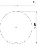 BETTERMANN Blinddeckel ST DBS 80