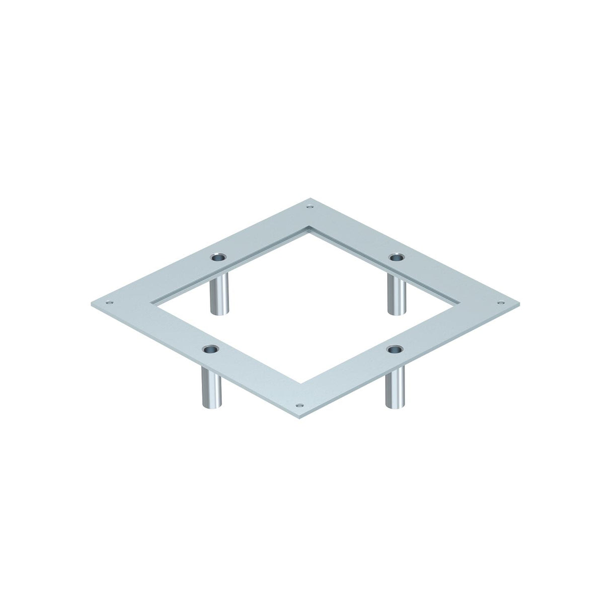 BETTERMANN Montagedeckel ST rechteck 4mm DUG 250-3 4SL trocken 282x282mm