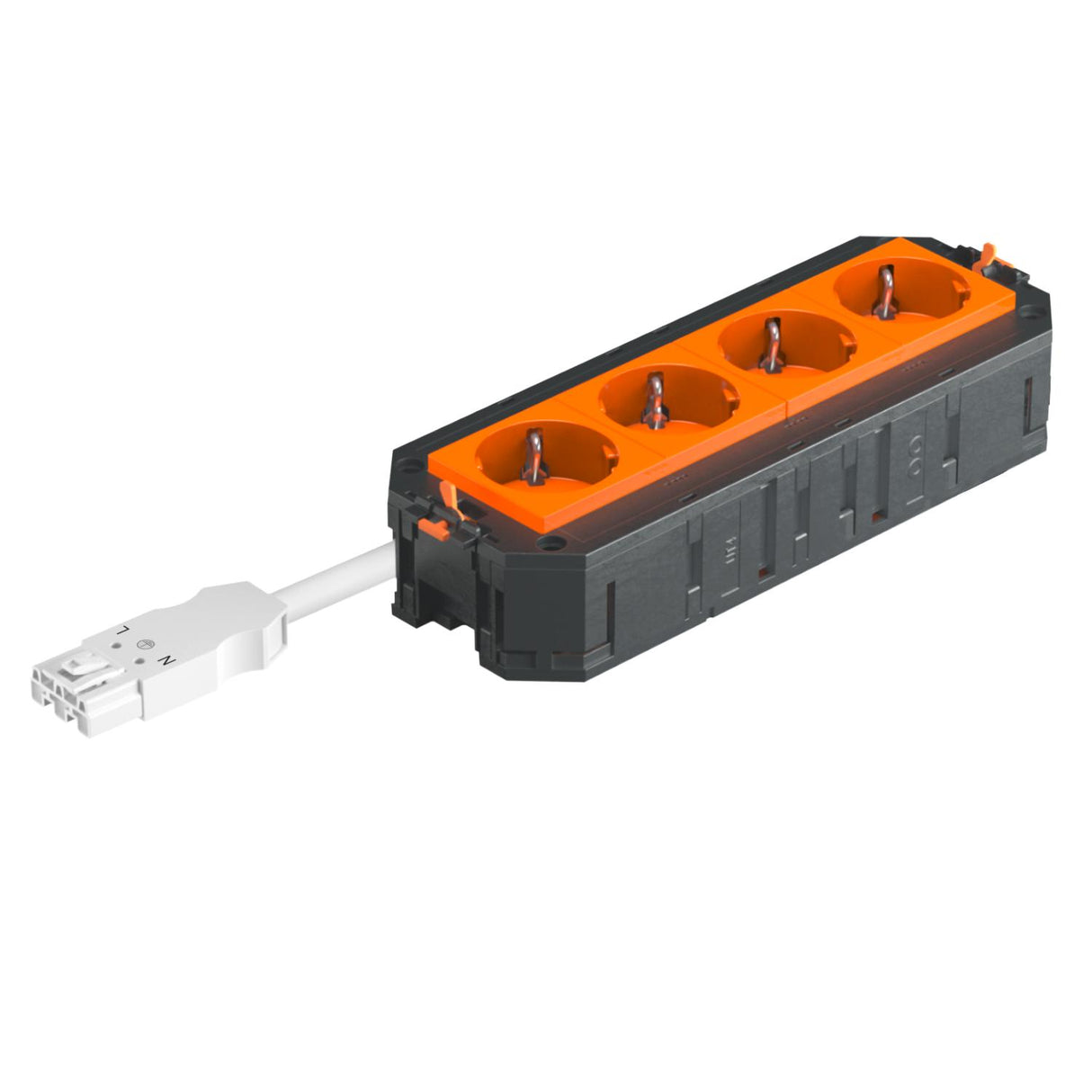 BETTERMANN Gerätebecher bestückt 1f/2f UTC4 W OR4 218mm SystemSteckverb 2,5mm