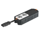 BETTERMANN Gerätebecher bestückt 2-fach UTC4 W W2 218mm SystemSteckverb 2,5mm