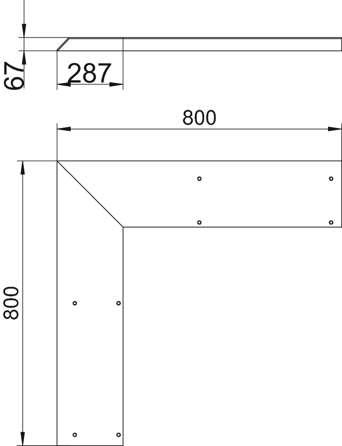 BETTERMANN Deckel AB-K ST Außeneck AIKF AEA 25070 eins.abgeschr