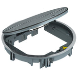 BETTERMANN Geräteeinsatz alu rnd 12f gr GRAF9-2 U 7011 f.Nasspflege RAL7011