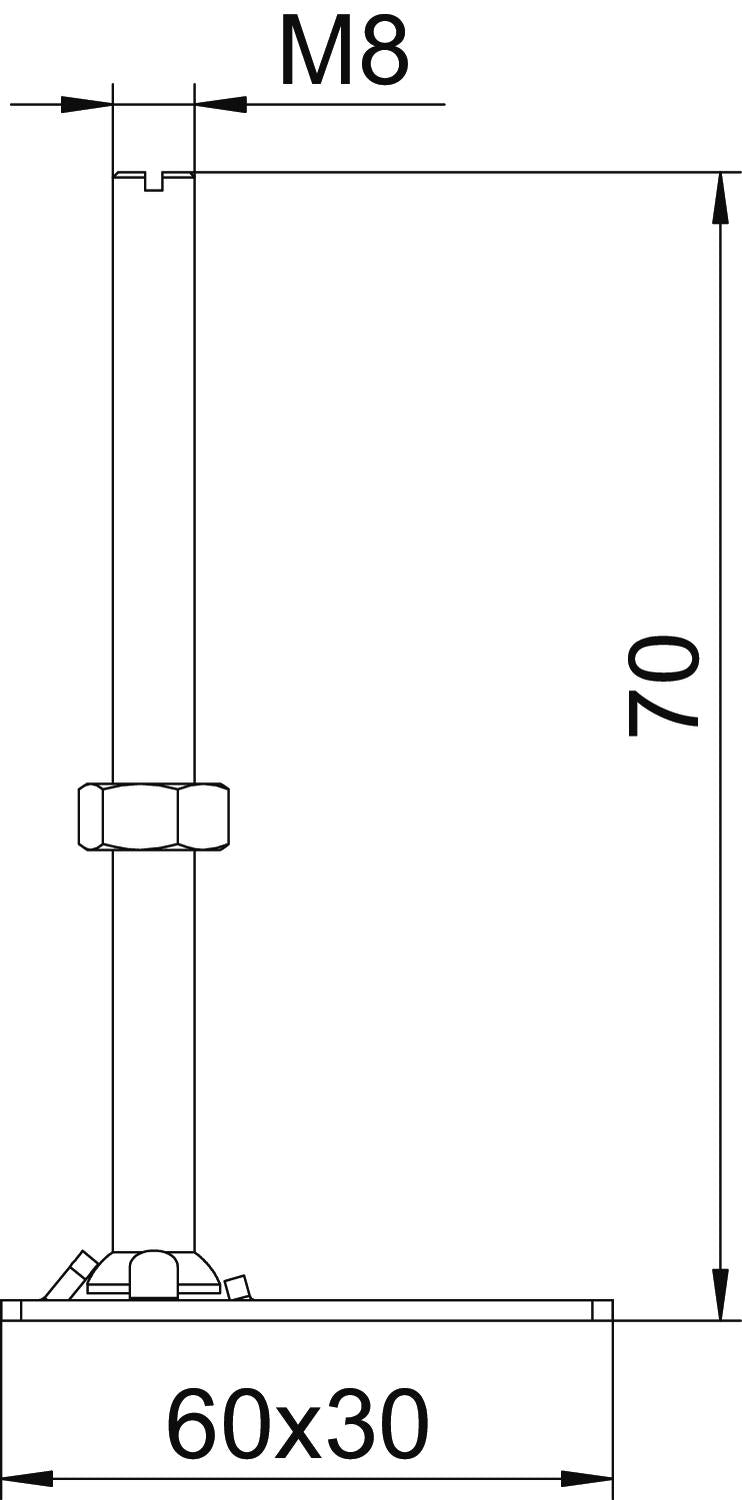 BETTERMANN Stellbügel RK NEV2 70