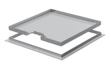 BETTERMANN Kassettenrahmen VA quadrat RKS 2V2 20 20mm 18mm trocken