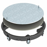 BETTERMANN Zugdoseneinsatz Kst rnd sw ZESR7 10U 9011 f.UF-K 10mm trocken