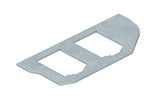BETTERMANN Montageplatte ST horiz MPRM2 2B 29,6x64,4mm Klemmbef